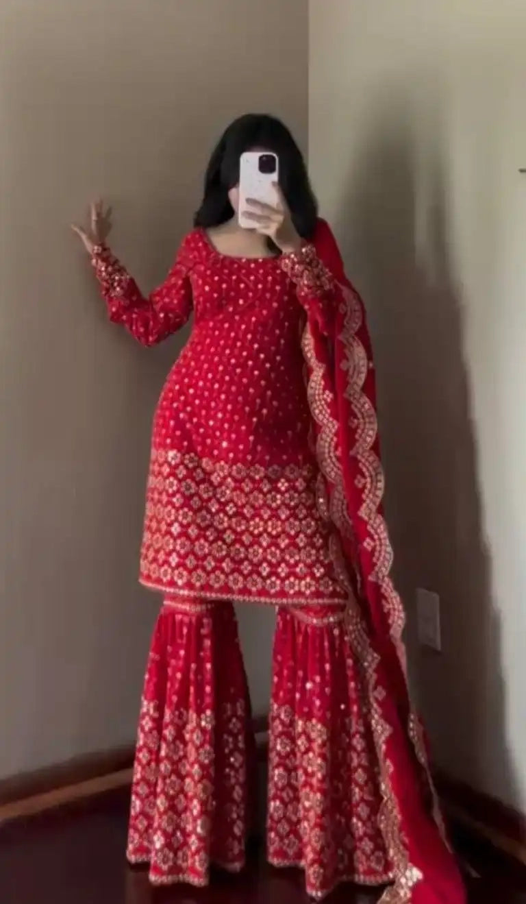 Perfect Festive Sharara & Dupatta Set for timeless ethnic charm